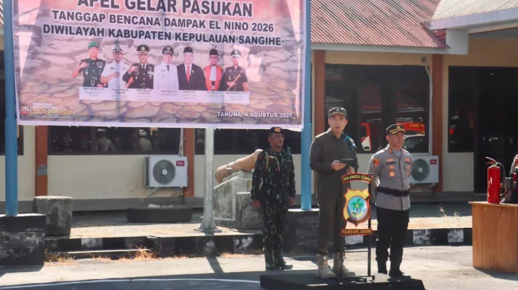 Bupati Sangihe Perkuat Kesiapsiagaan Hadapi Ancaman Bencana dan El Nino