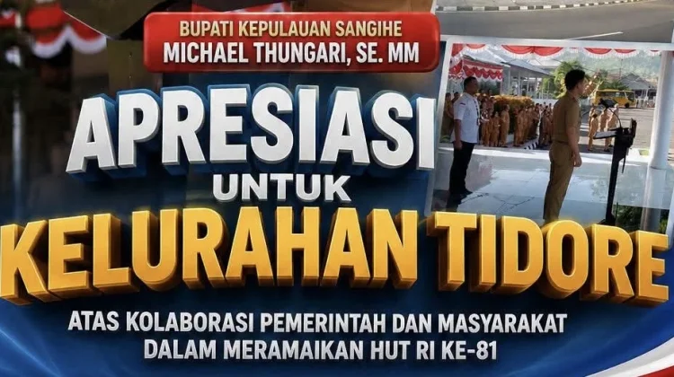 Bupati Apresiasi Kolaborasi Warga Tidore Percantik Lingkungan