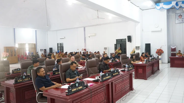 KUA-PPAS Tahun Anggaran 2027 Mulai dibahas Eksekutif dan Legislatif Sangihe