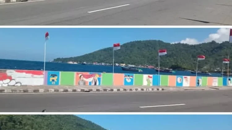Semangat Gotong Royong Warga Perindag Kelurahan Tidore Momen HUT RI