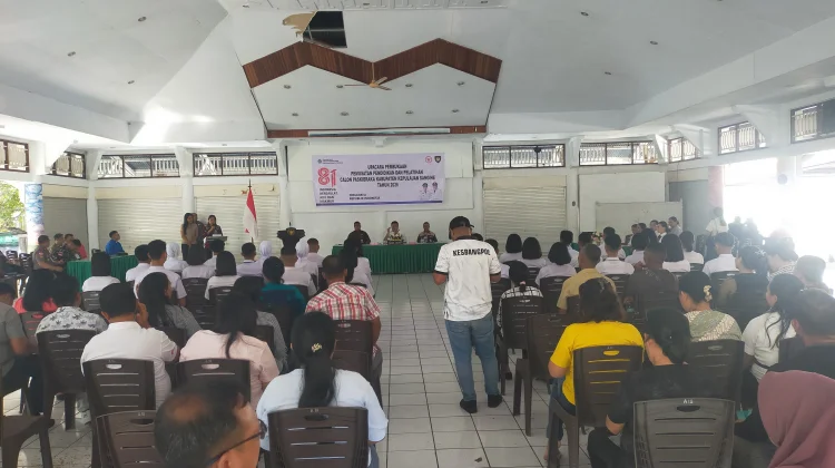 Wakil Bupati Sangihe Buka Pemusatan dan Pelatihan Calon Paskibraka 2026