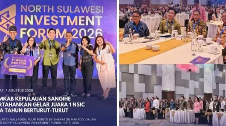 Pemkab Sangihe Juara Pertama North Sulawesi Invetsment Challenge
