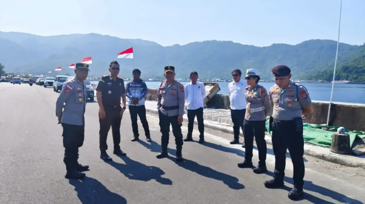 Jelang Adhyaksa AMDR 2026, Polres Sangihe Cek Kesiapan Lokasi