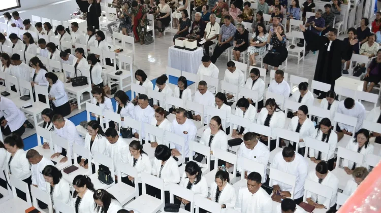 Sebanyak 193 Pelayan Khusus GMIST Imanuel Tahuna Diteguhkan Periode 2026-2031