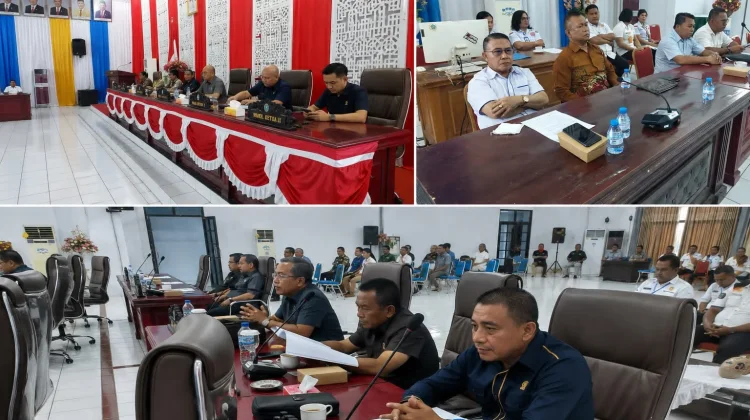 Legislatif dan Eksekutif Sangihe mulai Bahas Perubahan Anggaran pada APBD 2026
