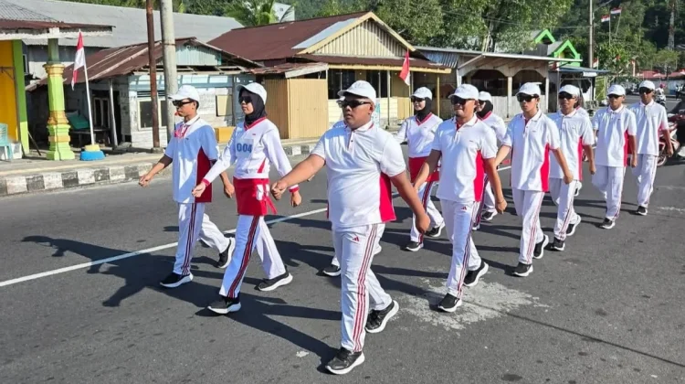 Kelurahan Tidore Sukses Gelar Lomba Gerak Jalan Antar-RT