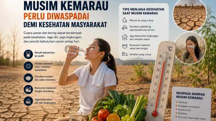 Musim Kemarau Perlu Diwaspadai Demi Kesehatan Masyarakat