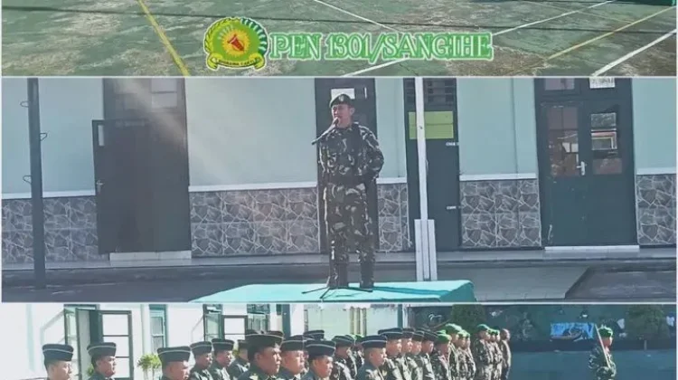 Pasi Intel Kodim 1301/Sangihe Tekankan Disiplin dan Keselamatan Personel