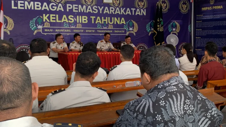 Tatap Muka Perdana, Kalapas Tahuna Zulhendri Tegaskan Tolak Pungli