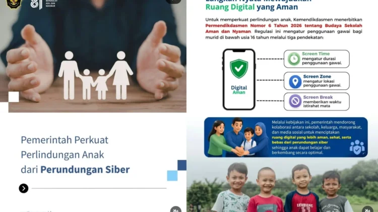 Kemendikdasmen Terbitkan Permendikdasmen, Lindungi Anak di Ruang Digital