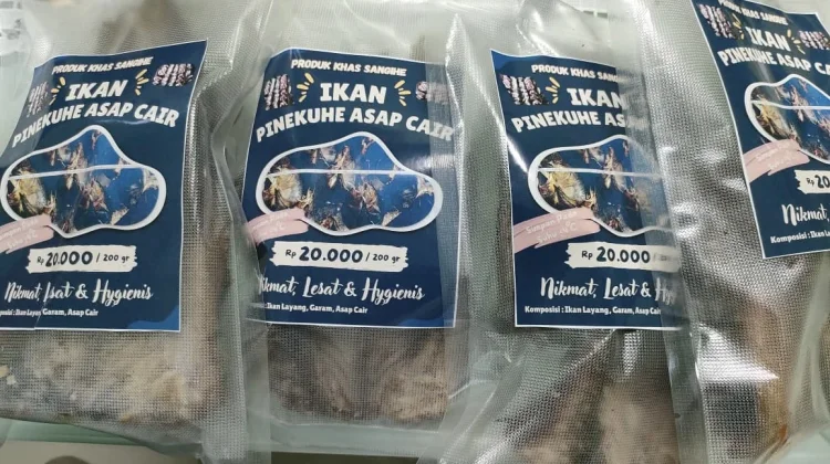 Polnustar Dorong Pinekuhe Sangihe Jadi Produk Berdaya Saing