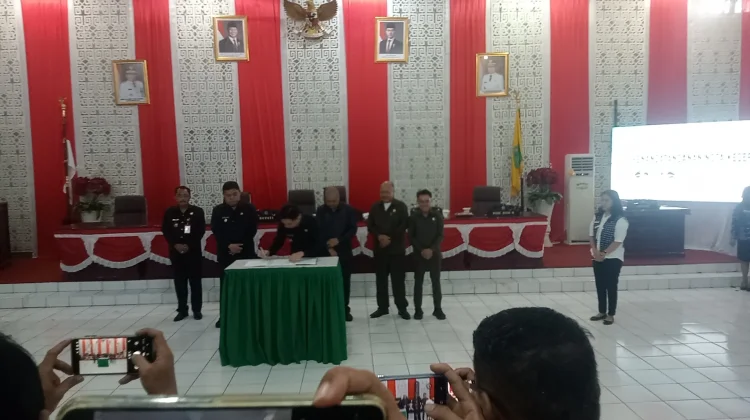 Eksekutif dan legislatif Sangihe Sepakati Ranperda Perubahan APBD 2026