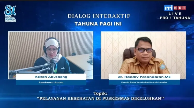 Dinas Kesehatan Sangihe Sosialisasi dan Edukasi Pelayanan Puskesmas