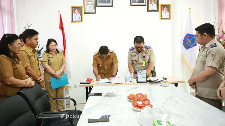 Pemkab Sitaro Perkuat Pengelolaan Data Pertanahan