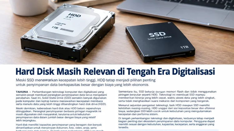 Media Penyimpanan Komputer Terus Berkembang di Era Digital