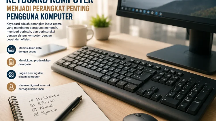 Keyboard Fisik Tetap Relevan di Era Digital