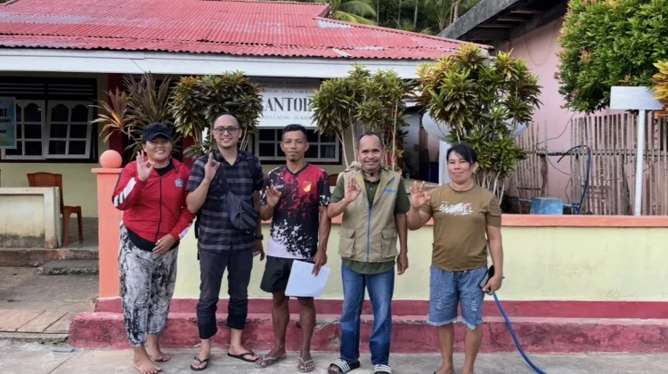 Bantuan Pangan 23 Ton Disalurkan Bulog Cabang Tahuna di Nusa Tabukan