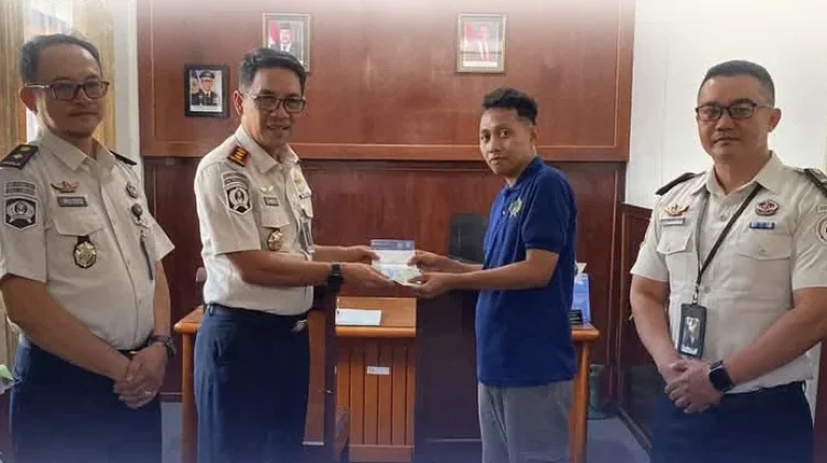 Lapas Tahuna Salurkan Premi Kerja bagi Warga Binaan Produktif