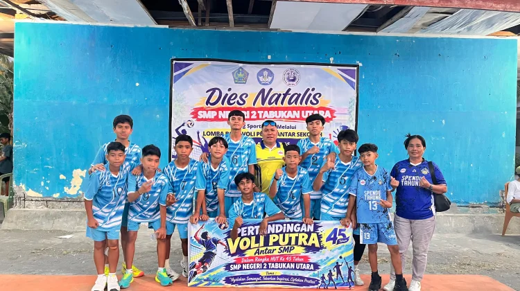 SMP Negeri 2 Tahuna Melaju ke Final