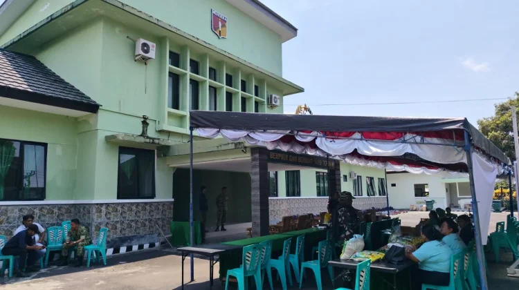 Kodim 1301 Sangihe Gelar Bazar Murah Sambut HUT TNI Ke-81