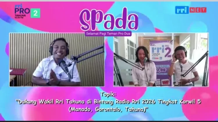 Wakil RRI Tahuna Siap Berikan Penampilan Terbaik di Bintang Radio Korwil 5
