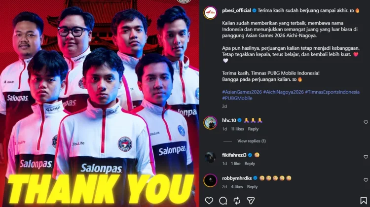 Esports Asian Games PUBG Mobile: Indonesia Pulang tanpa Medali, Thailand Berjaya