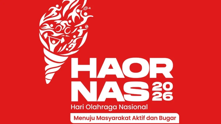 Kemenpora Keluarkan Logo HAORNAS 2026, Bawa Pesan Olahraga untuk Semua
