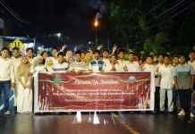 Pawai Obor Awali Ramadhan Penuh Kebersamaan