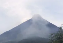 PVMBG : Waspadai Guguran Lava dan Awan Panas Gunung Karangetang