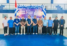 Pastor Paroki Tahuna Hadiri Peresmian GOR