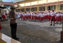 Satlantas Sangihe Gelar Police Goes to School