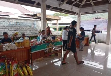 Pasar Murah, Jadi Pilihan Masyarakat Sangihe untuk Belanja
