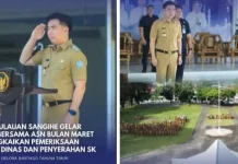 Apel Kerja Awal Bulan Maret Bupati Periksa Kendis