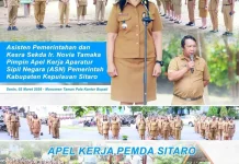 Pemkab Sitaro Gelar Apel  Kerja Tingkatkan Integritas ASN