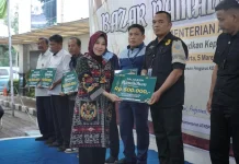 Kementerian ATR/BPN Berikan Santunan Bagi Pegawai diMomen Bazar Ramadan8