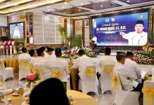 Menteri Nusron Berikan  Ceramah Agama diKorps Marinir TNI AL Cilandak