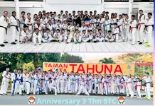 Dojang Sangihe Taekwondo Club Rayakan 3 Tahun dengan Syukuran