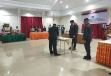 Bupati Sangihe Lantik Pejabat Administrator Pengawas dan Fungsional