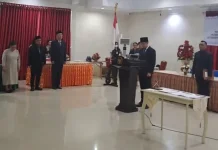 Bupati Thungari Lantik Pejabat Administrator Pengawas dan Fungsional