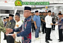 Forkopimda Sangihe Salurkan Dana Operasional Tokoh Agama