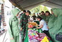 Kodim 1301 Sangihe Laksanakan Bazar Ramadan Serentak Secara Nasional