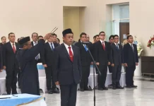 Gebernur Sulut Lantik Pejabat Tinggi Pratama Pemprov Sulut