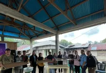 Pemerintah Petta Barat Bersama Polnustar  Tingkatkan  Pembudidaya Ikan