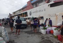 Lonjakan  Arus Mudik Lebaran Mulai Meningkat di Pelabuhan Tahuna