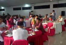 Polres Kabupaten Sangihe dan Keluarga Buka Puasa  Bersama