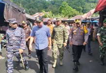 Dandim 1301/Sangihe Dukung Operasi Pasar Kendalikan Inflasi