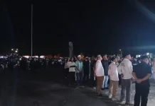 Pawai Takbiran Padati Ruas Jalan Kota Tahuna