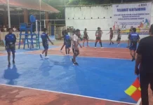 Jemaat Elim Binala Tamako Menggelar Open Turnamen Bola voli