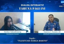 Harga Barito Situasional, Disperindag Sangihe Optimis Kembali  Normal