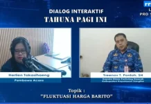 Harga Barito di Kabupaten Kepulauan Sangihe Fluktuasi